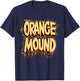 Orange Mound TN Tennessee Vintage Graffiti Drip T-Shirt - T-Shirt | Navy