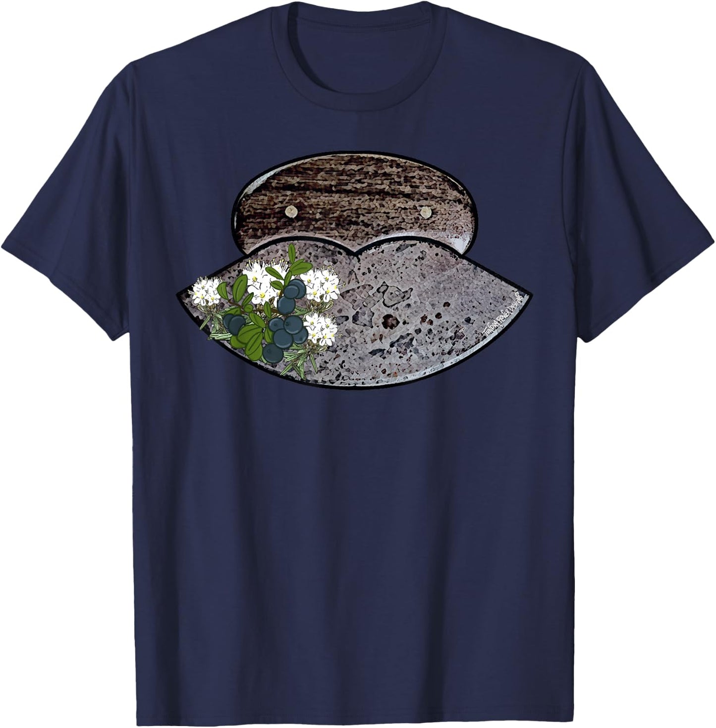 Blue Ulu T-Shirt - T-Shirt | Navy