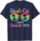 Retired Teacher Class of 2025 Retirement Men Women School T-Shirt - T-Shirt | Navy