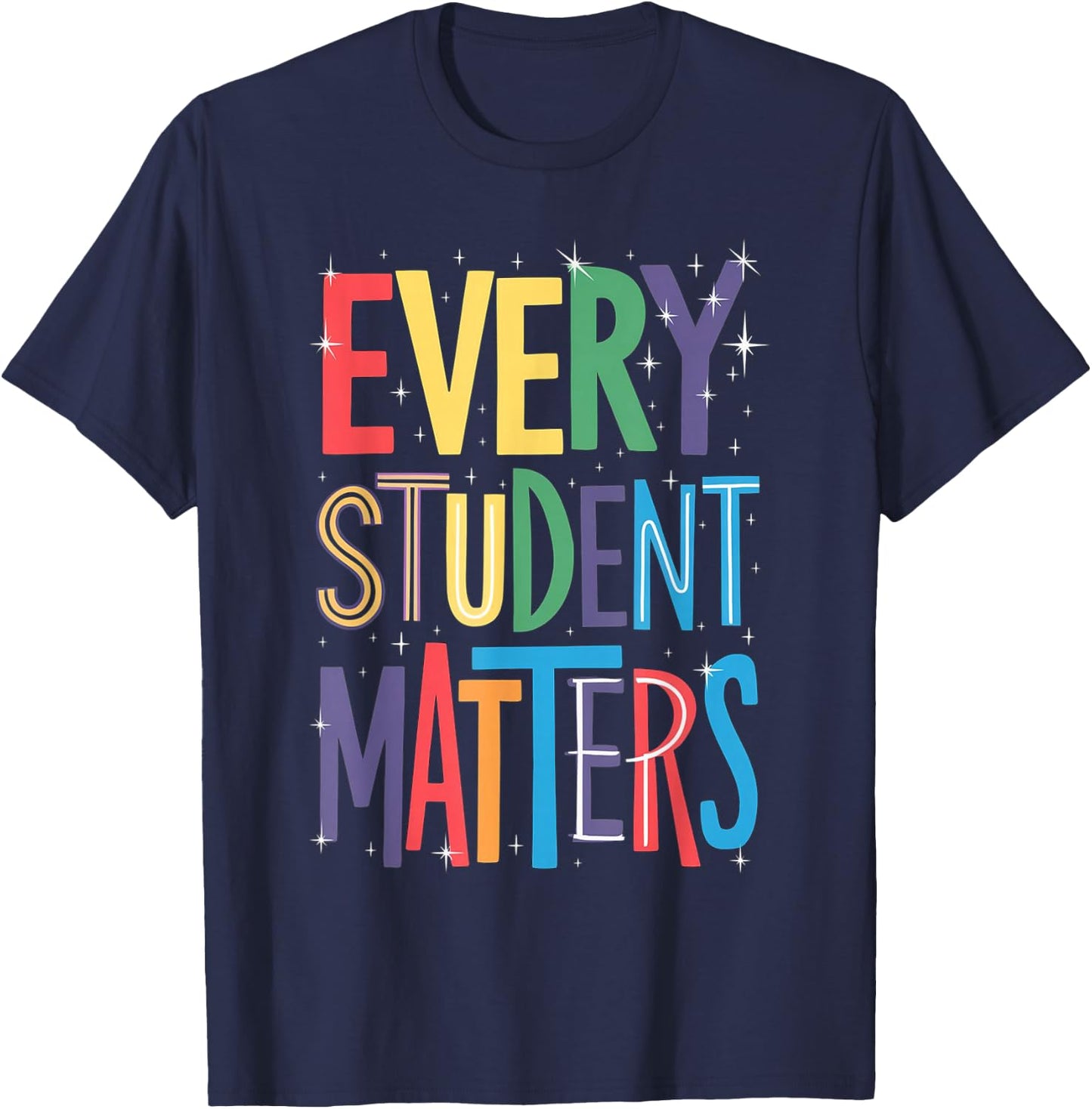 Every Student Matters Paraprofessional T-Shirt - T-Shirt | Navy