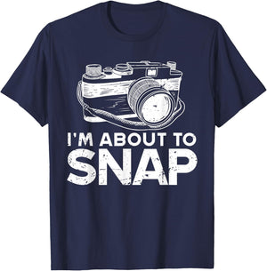 Funny Photography Women Photographer Camera Lover T-Shirt - T-Shirt | Navy