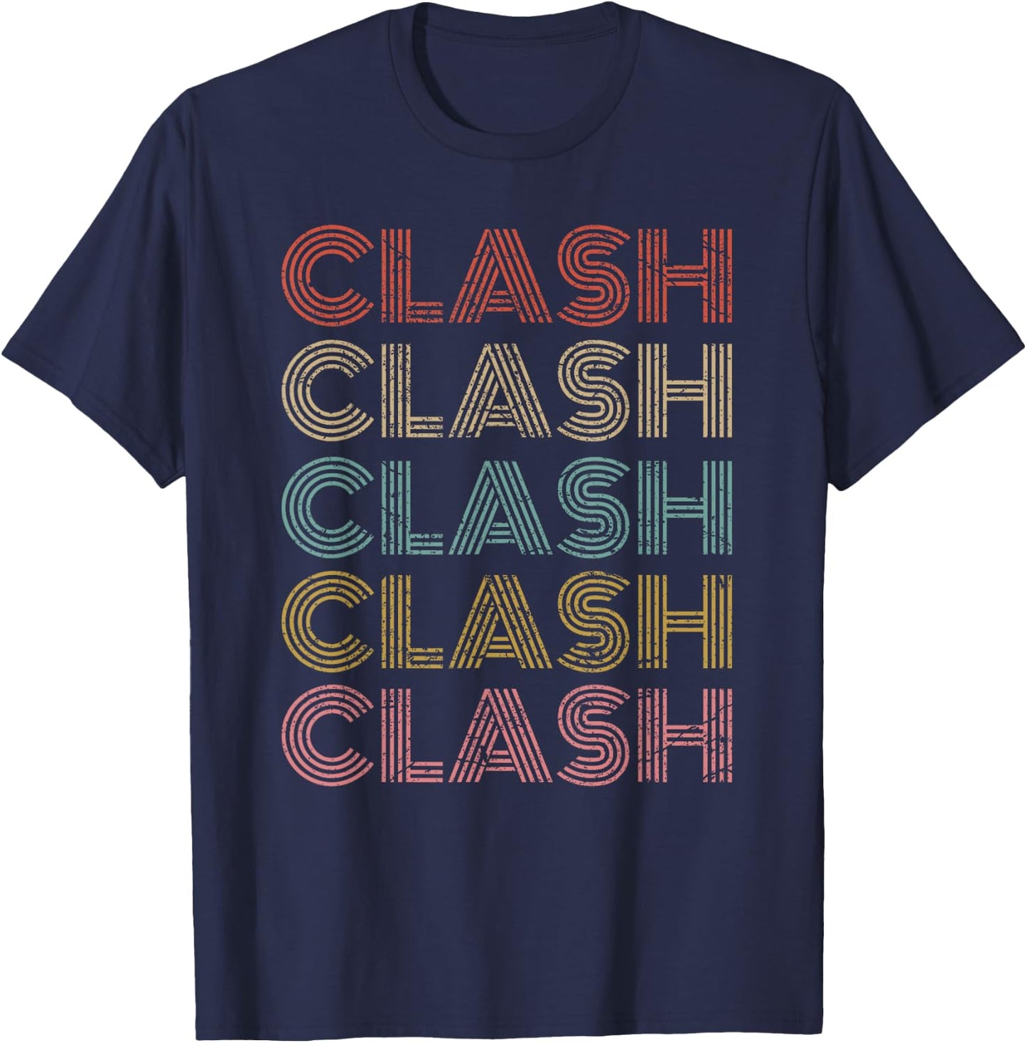 Clash Outfit Kids Teens Retro Gamer T-Shirt - T-Shirt | Navy
