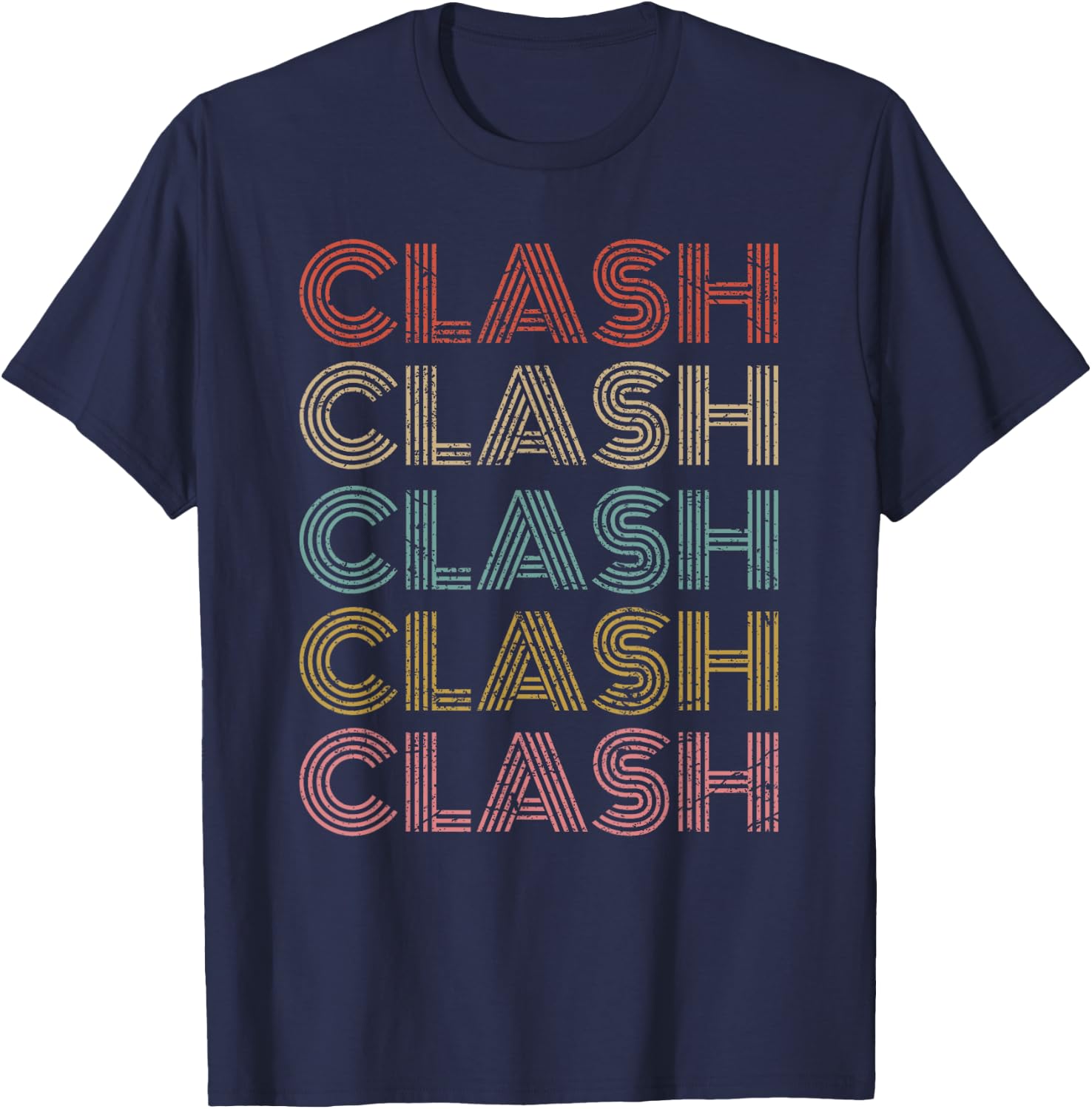 Clash Outfit Kids Teens Retro Gamer T-Shirt - T-Shirt | Navy