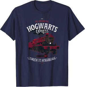 Harry Potter Hogwarts Express All Aboard T-Shirt - T-Shirt | Navy