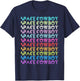 Howdy Cosmic Space Cow Boy Rodeo Country Vintage Western T-Shirt - T-Shirt | Navy