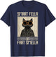 Smart Fella Or Fart Smella Shirt Smart Fella Or Fart Smella T-Shirt - T-Shirt | Navy