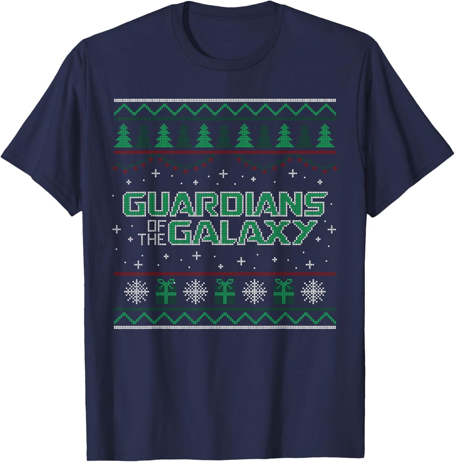 Marvel Guardians of the Galaxy: Holiday Special Sweater T-Shirt - T-Shirt | Navy