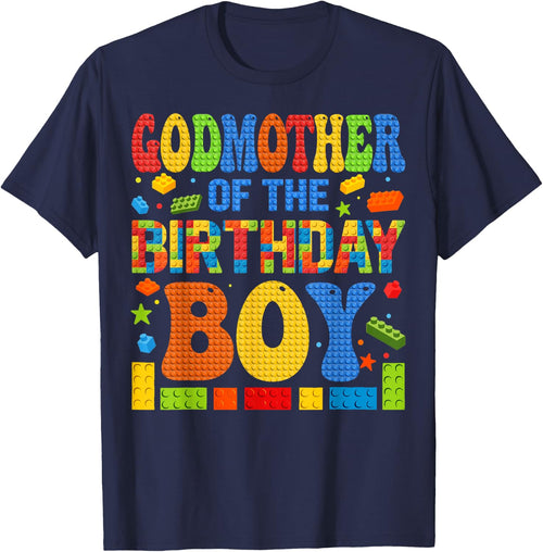 GodMother Of The Birthday Boy Building Block Birthday Party