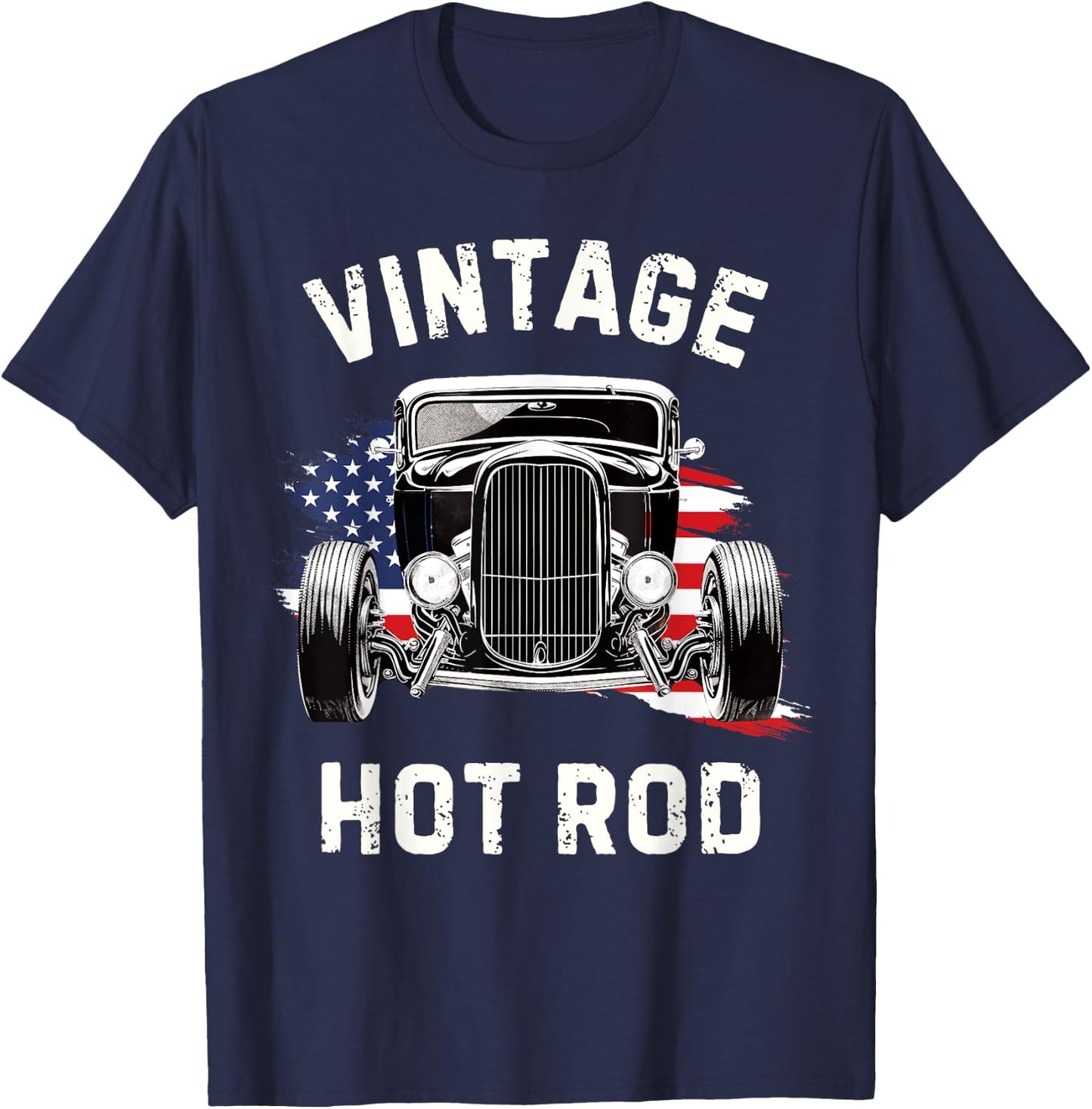 American Classic Hot Rod T-Shirt - T-Shirt | Navy