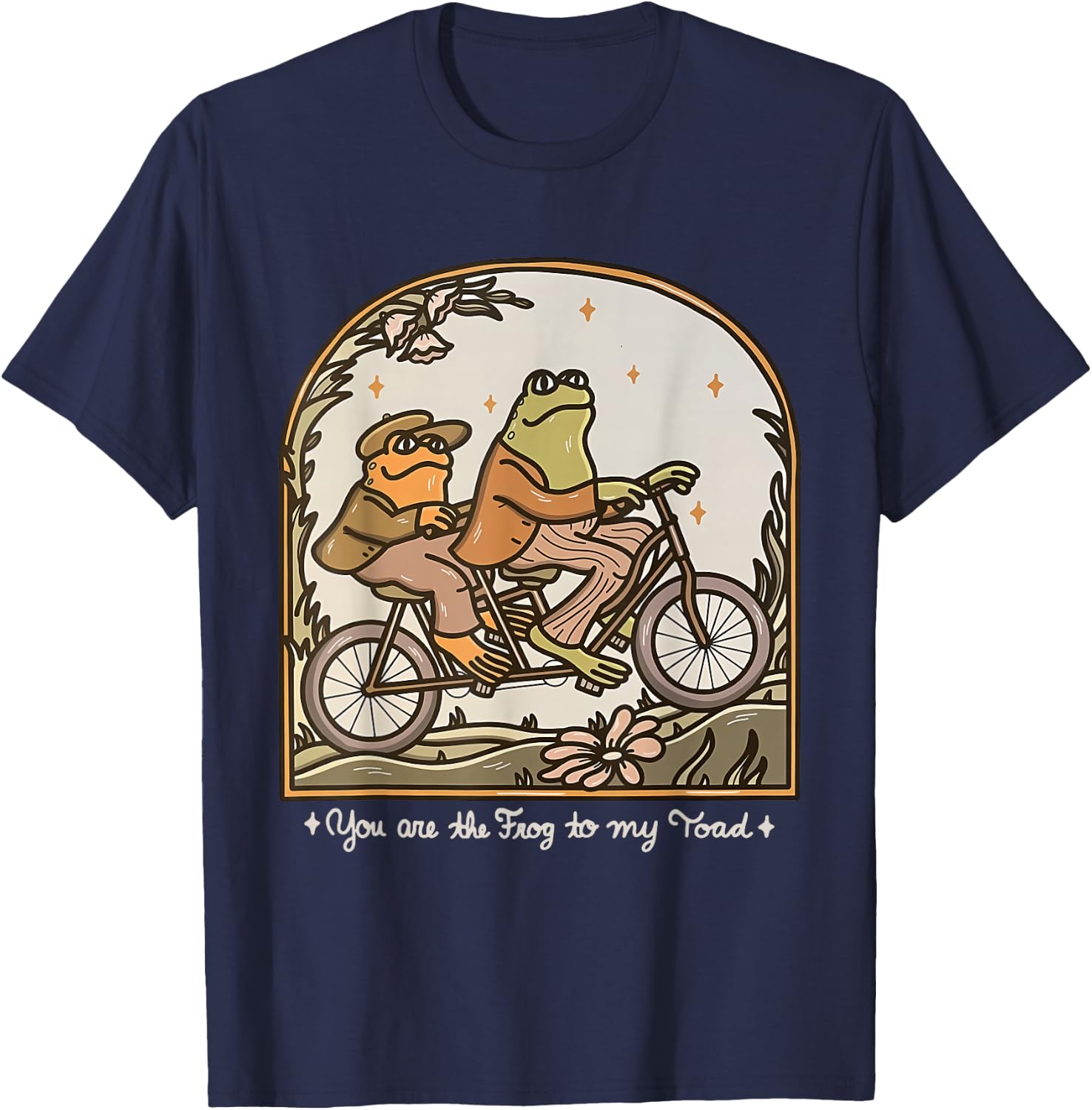 You are The Frog to My Toad Apparel T-Shirt - T-Shirt | Navy