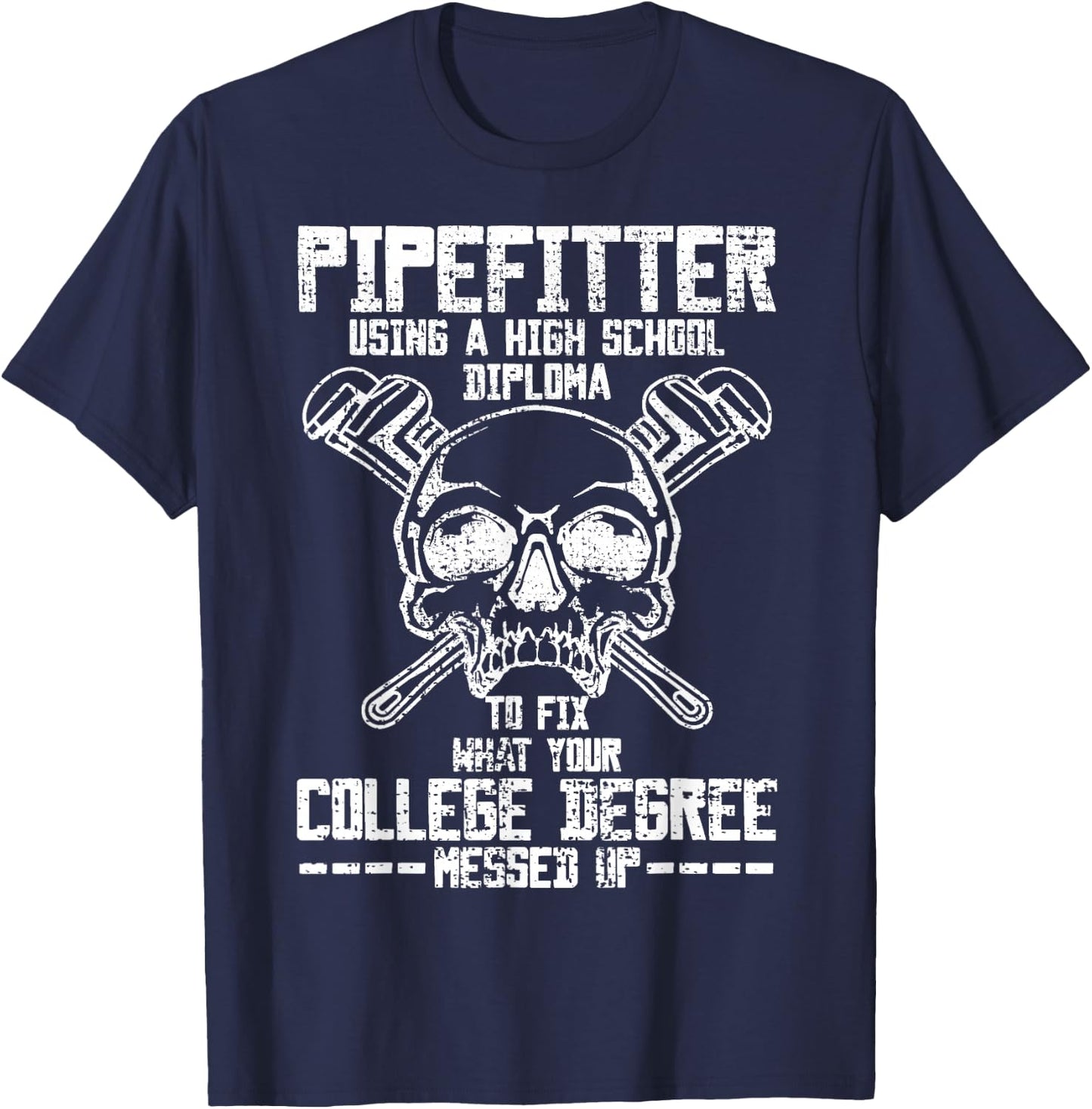 Pipefitter T-Shirt - T-Shirt | Navy