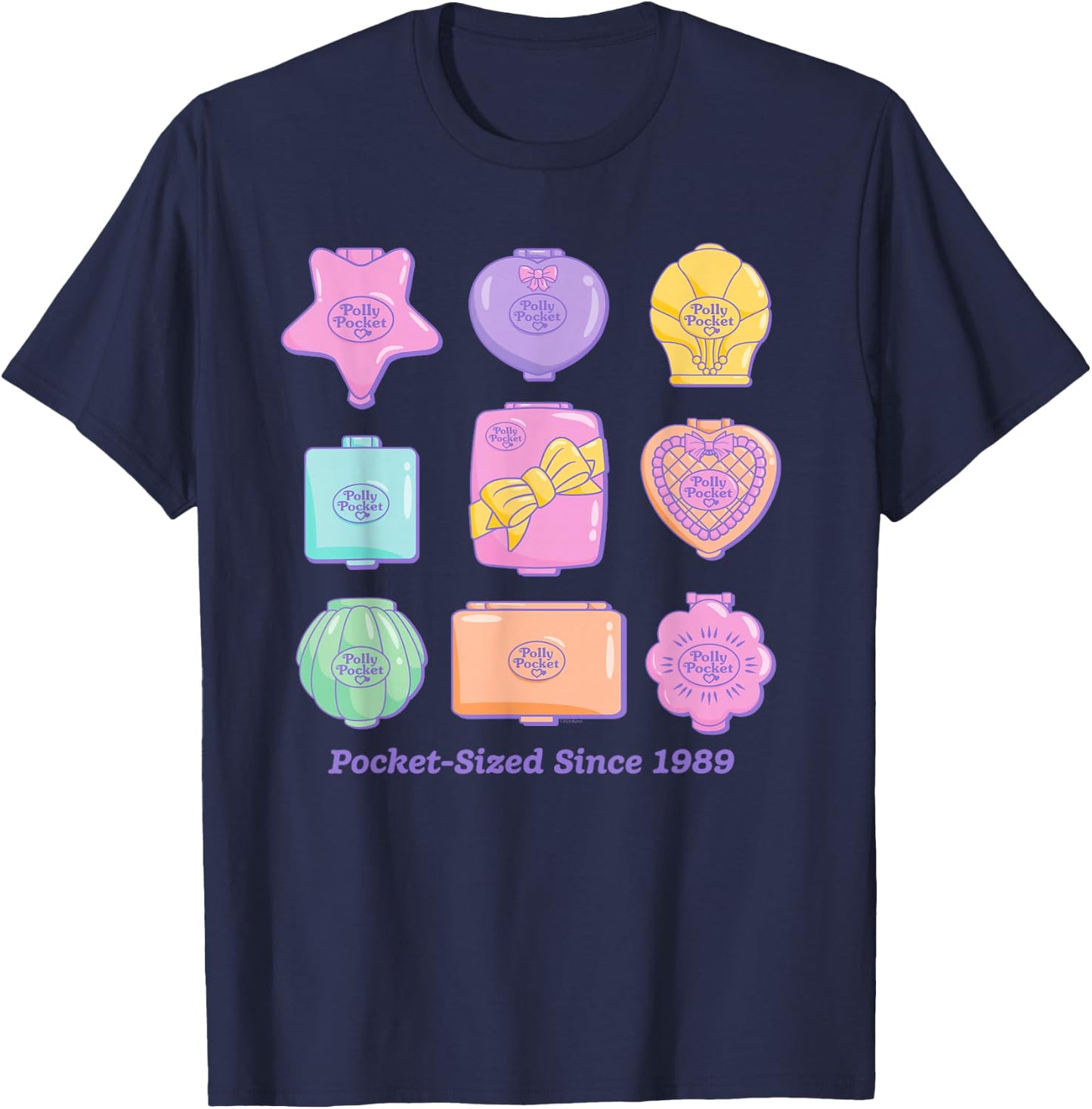 Polly Pocket - Compact Club T-Shirt - T-Shirt | Navy