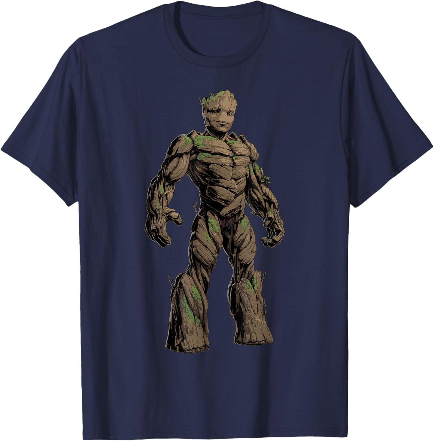 Marvel Guardians of the Galaxy Vol. 3 Groot Hero Pose T-Shirt - T-Shirt | Navy