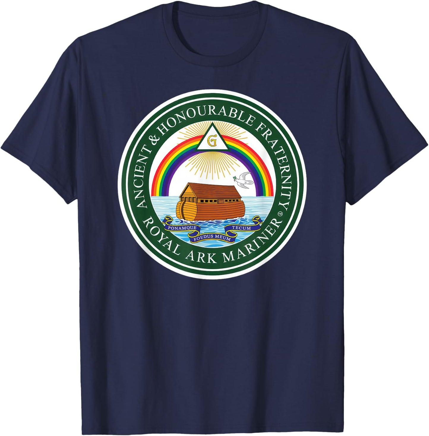 Royal Ark Mariners Symbol T-Shirt - T-Shirt | Navy