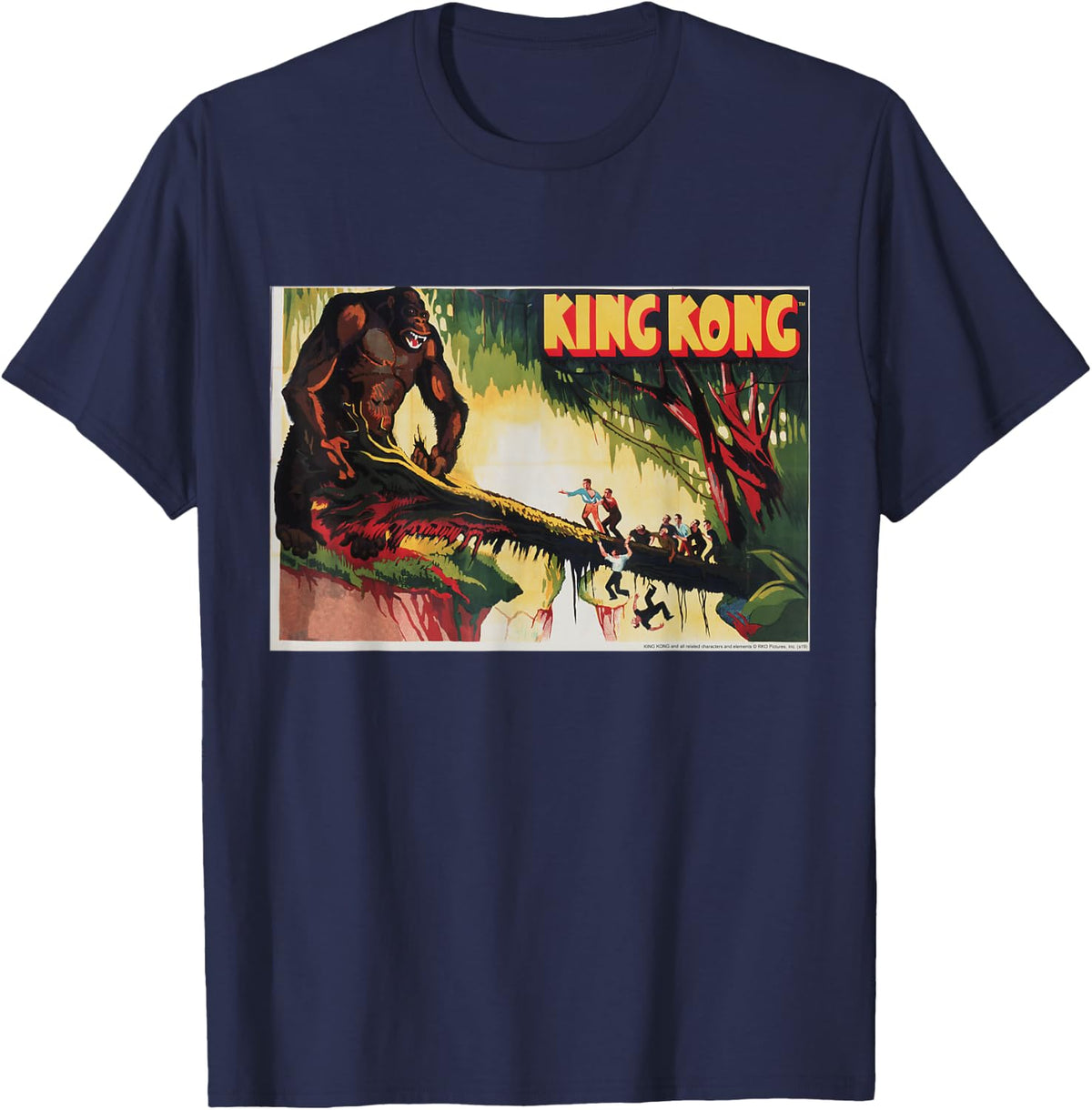 King Kong Wild T-Shirt - T-Shirt | Navy