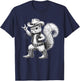 Vintage Squirrel Funny Cowboy Cowgirl Western Country Animal T-Shirt - T-Shirt | Navy