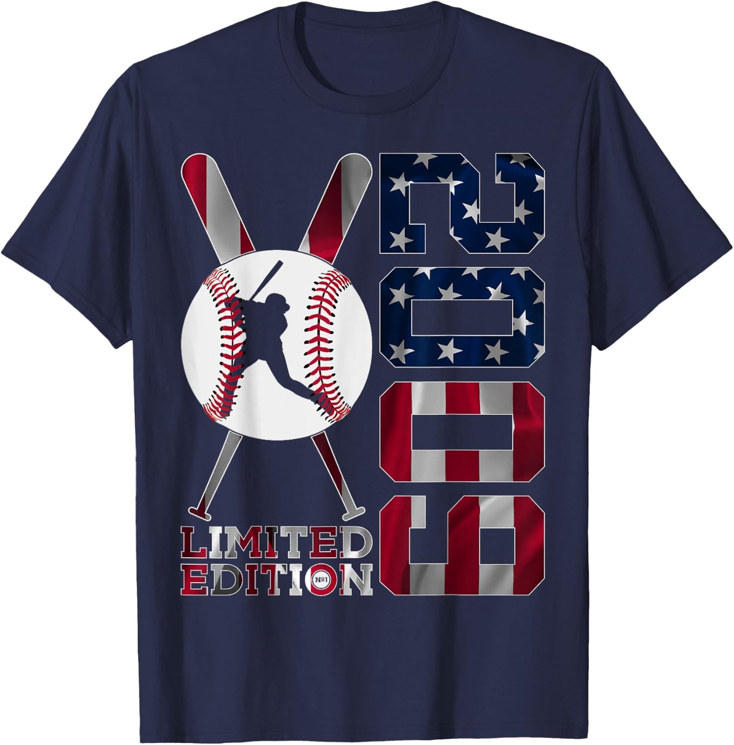 16th BIRTHDAY BASEBALL LIMITED EDITION 2009 T-Shirt - T-Shirt | Navy