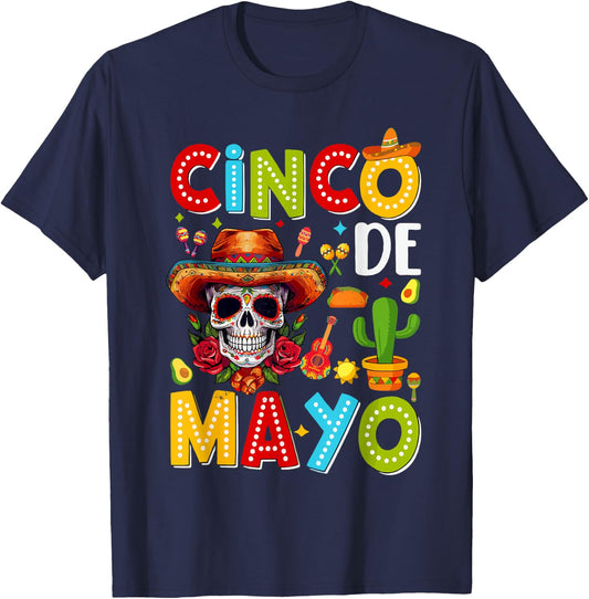 Cinco De Mayo Mexican Fiesta Squad 5 De Mayo For Mexican Men T-Shirt - T-Shirt | Navy