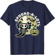 Spooks-A-Lotl Halloween Kawaii Axolotl T-Shirt - T-Shirt | Navy