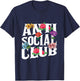 Antisocial Club T-Shirt - T-Shirt | Navy