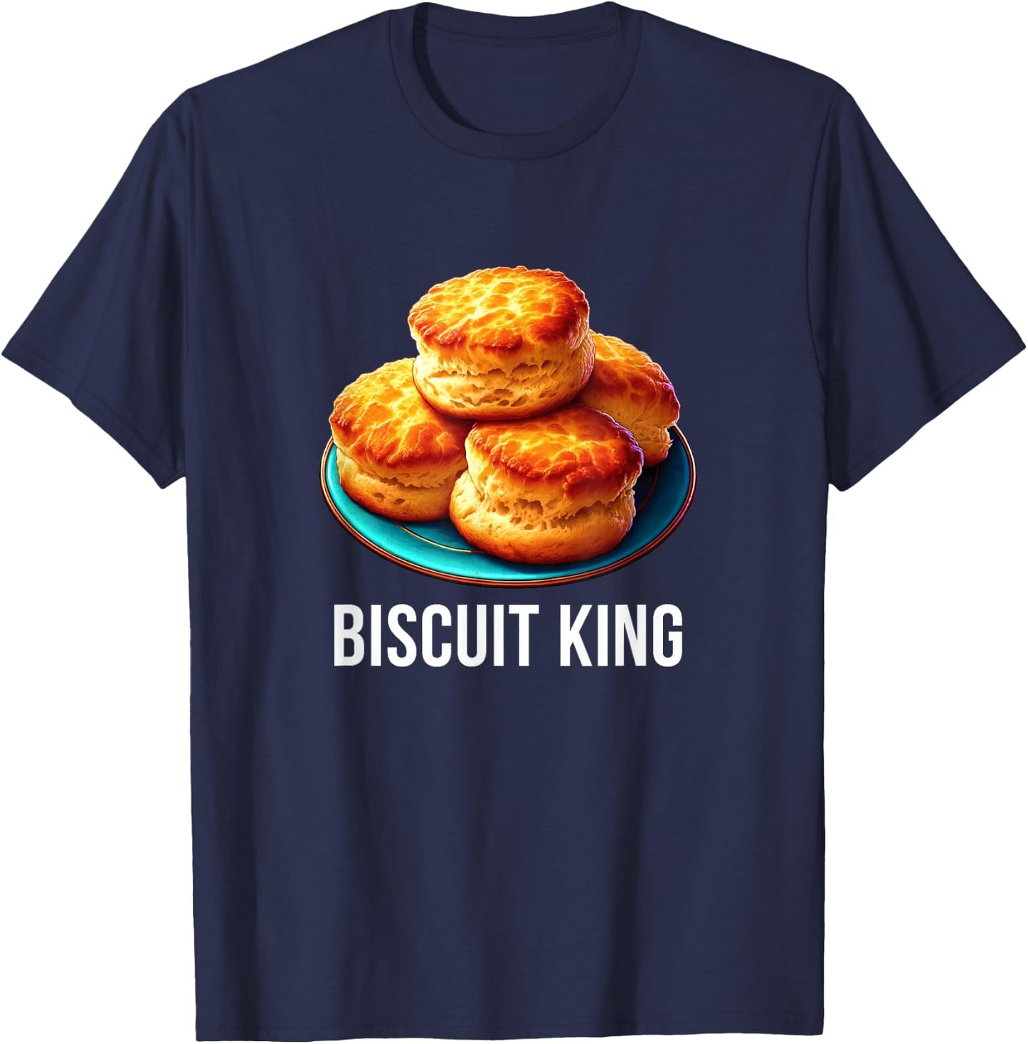 Biscuit King T-Shirt - T-Shirt | Navy