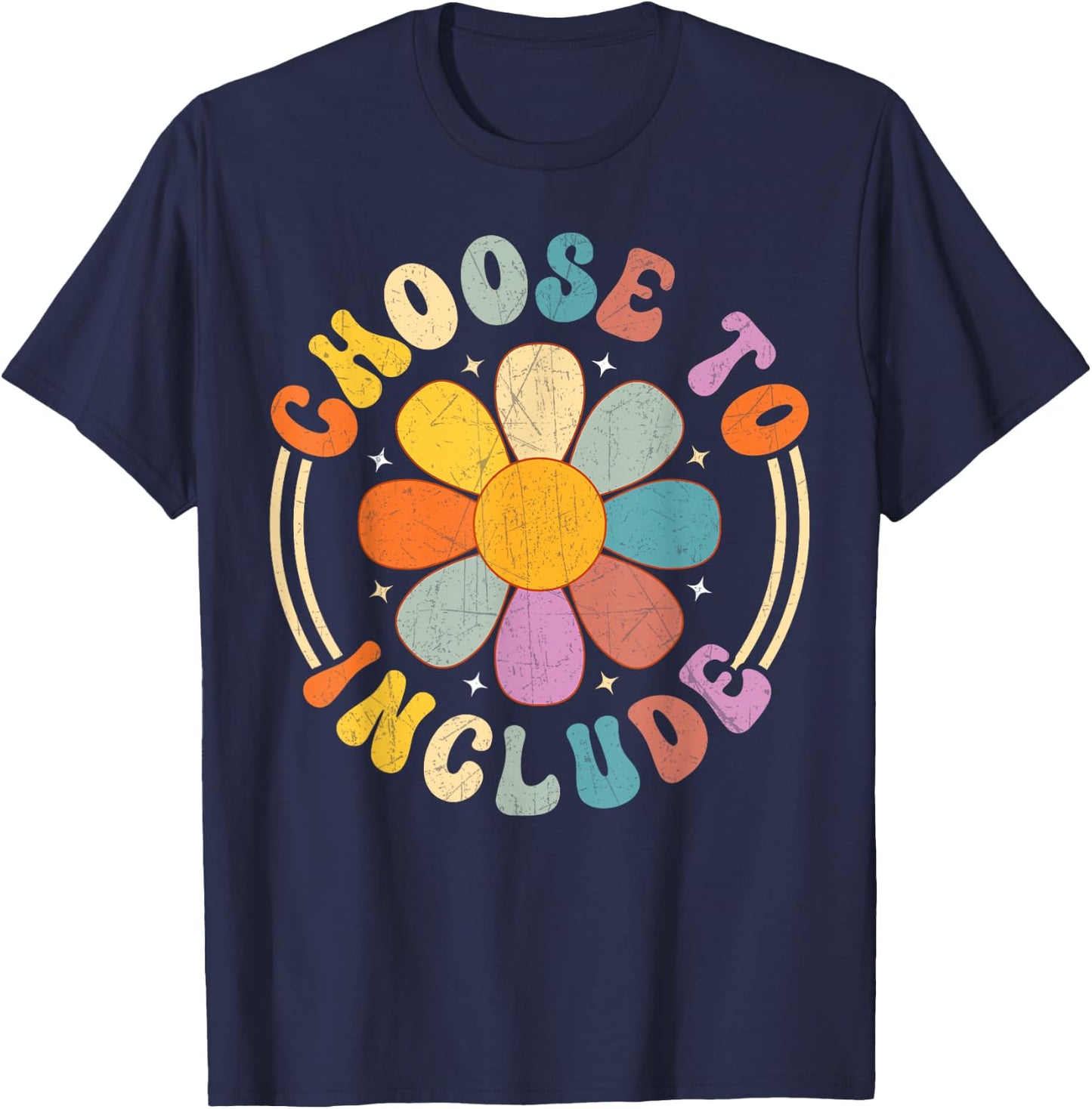 Choose To Include Women Gifts Unity Day T-Shirt - T-Shirt | Navy