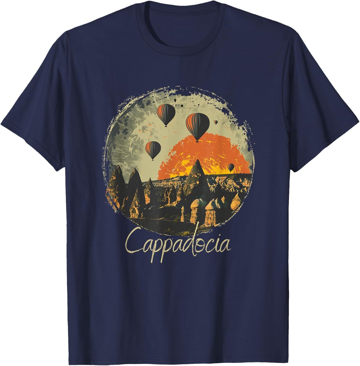 Cappadocia T-Shirt - T-Shirt | Navy