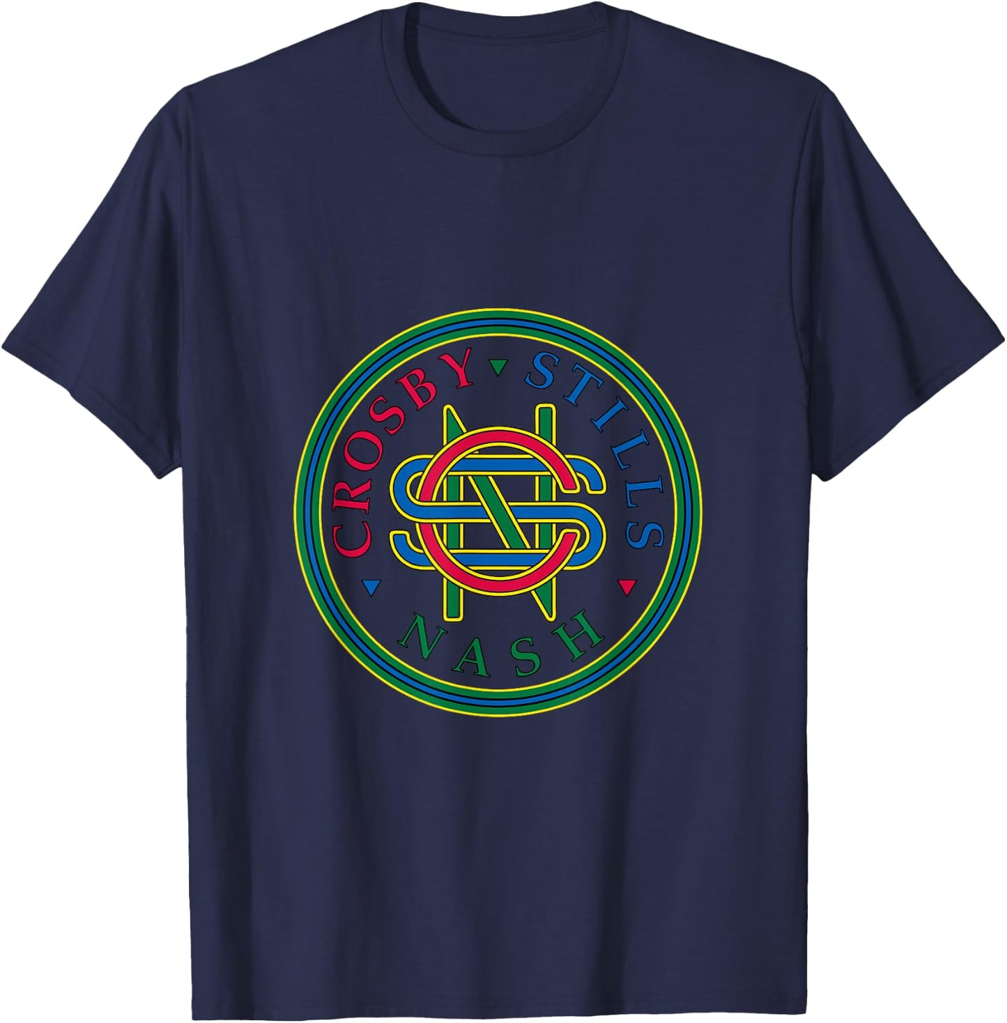 Crosby Stills & Nash - Csn Logo T-Shirt - T-Shirt | Navy