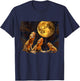 Bearded Dragons Howl At Moon Bearded Dragons Owner T-Shirt - T-Shirt | Navy
