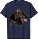 Harry Potter Alastor Mad Eye Moody Character Portrait T-Shirt - T-Shirt | Navy