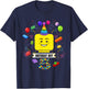 Building Bricks Birthday Boy 5 5th Master Builder Blocks T-Shirt - T-Shirt | Navy