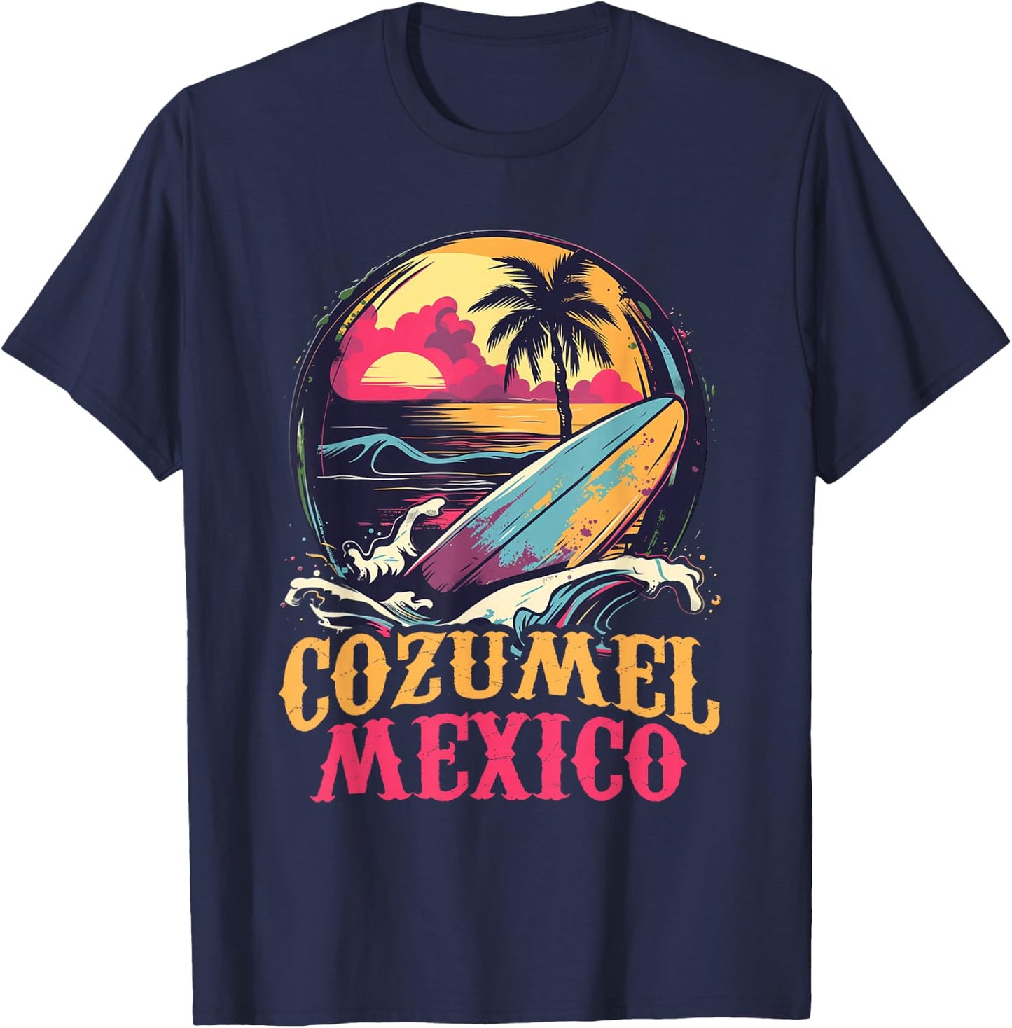 Cozumel - Island Mexico Cozumel T-Shirt - T-Shirt | Navy