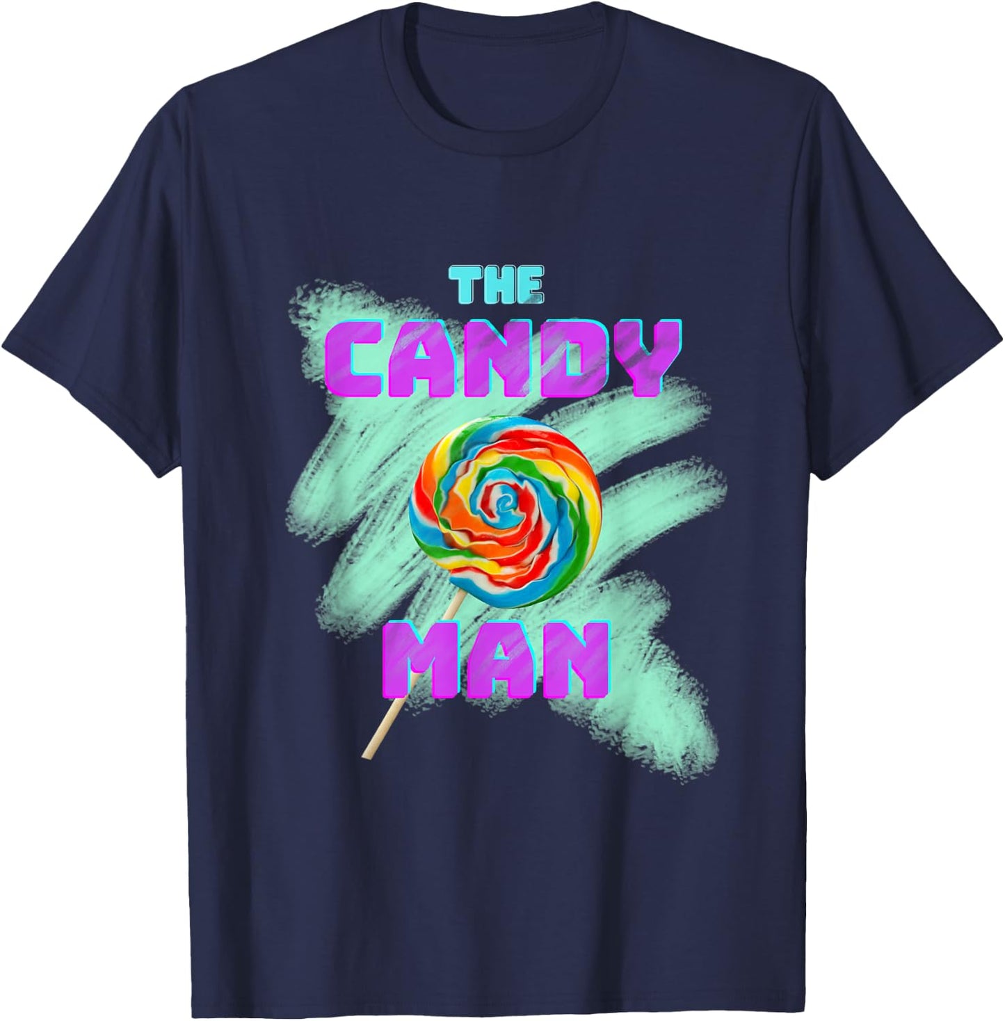 The Candy Man T-Shirt - T-Shirt | Navy