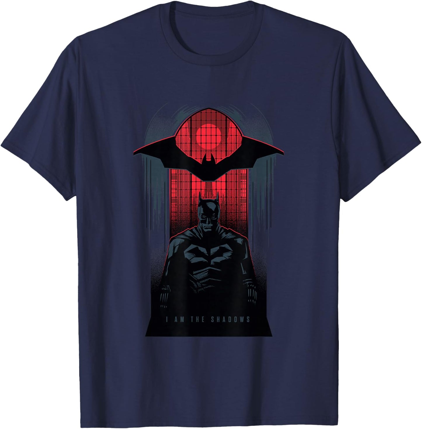 The Batman I Am The Shadows T-Shirt - T-Shirt | Navy