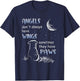 Angels Don't Always Have Wings Sometimes They Have Paws T-Shirt - T-Shirt | Navy