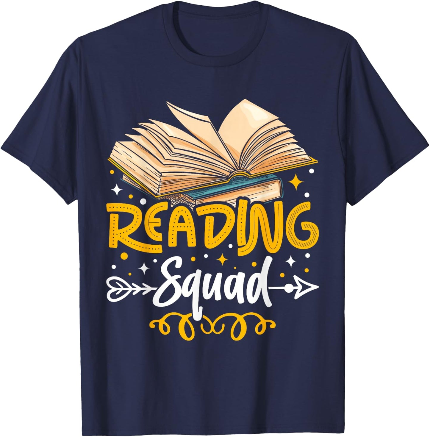 Reading Squad T-Shirt - T-Shirt | Navy
