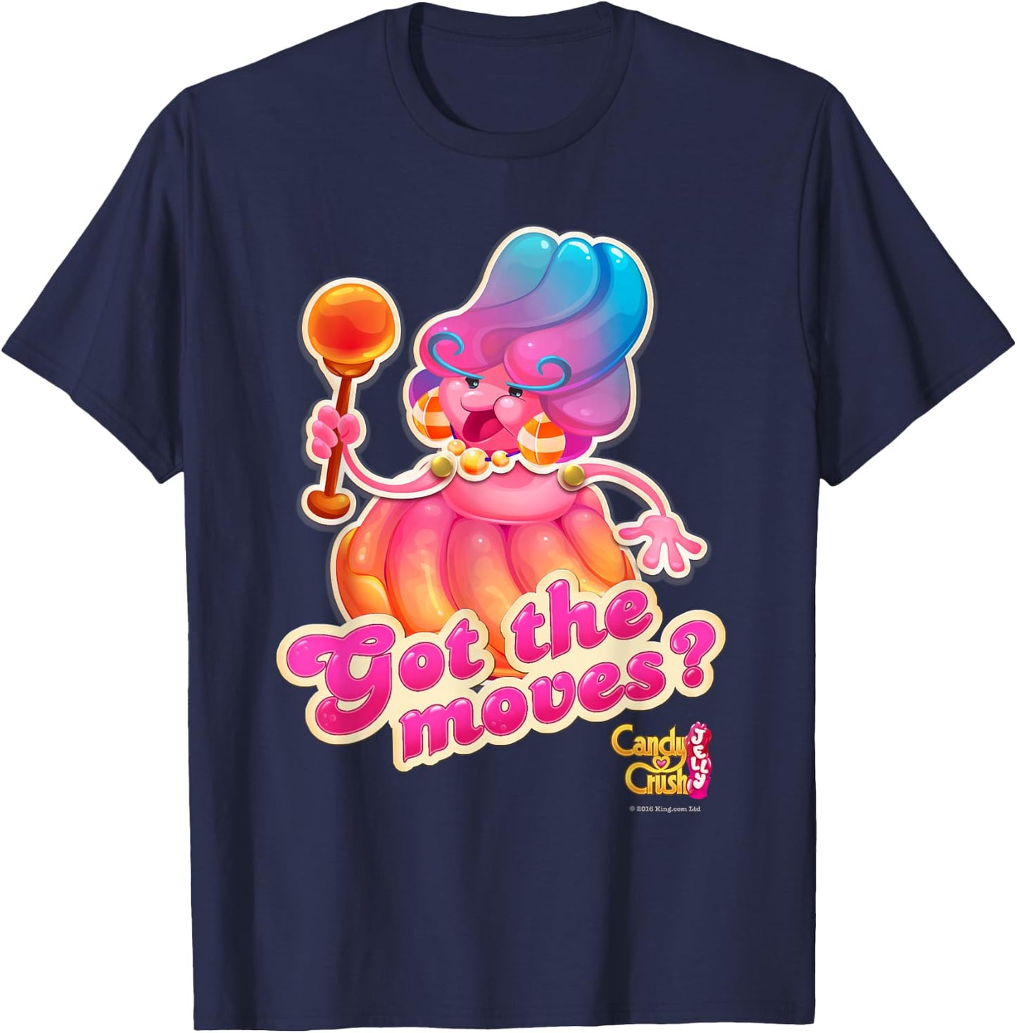 Candy Crush Jelly 'Got The Moves?' T-Shirt - T-Shirt | Navy