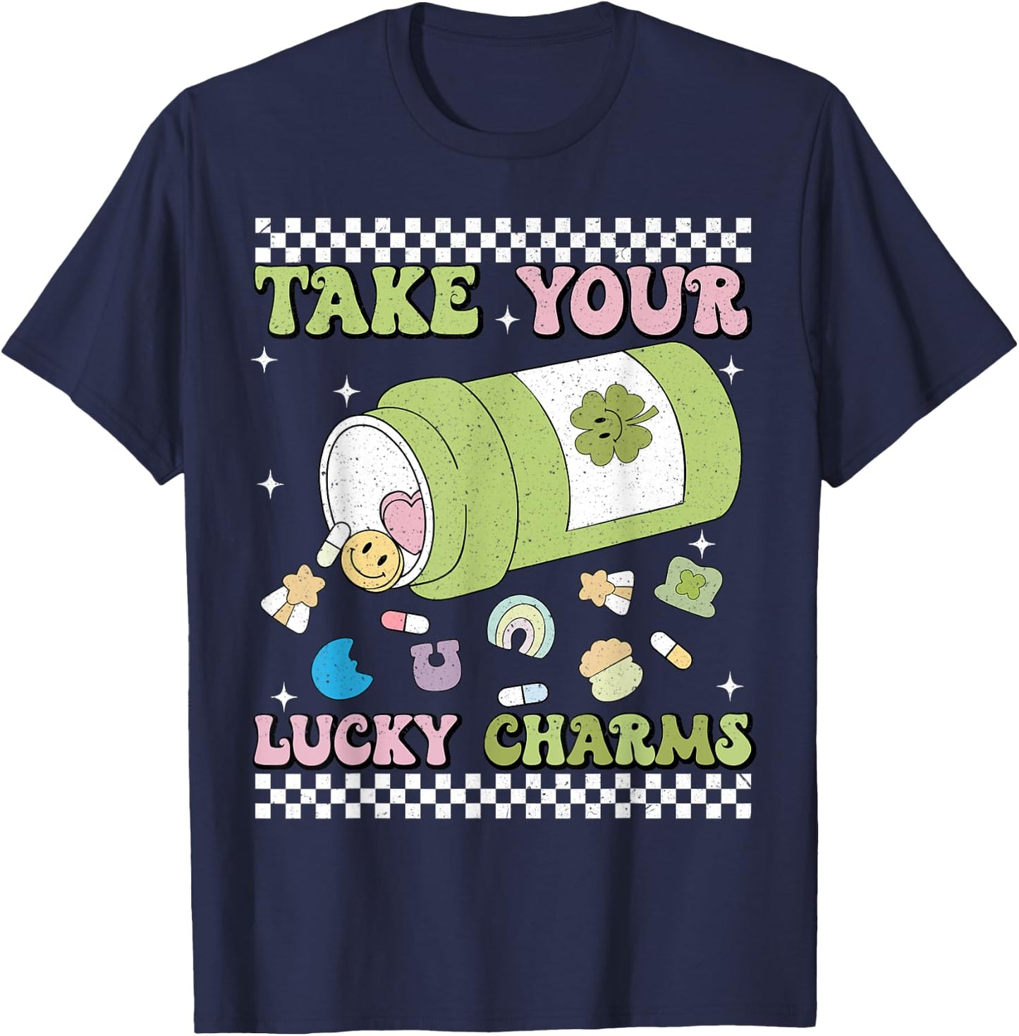 Take Your Lucky Charms T-Shirt - T-Shirt | Navy