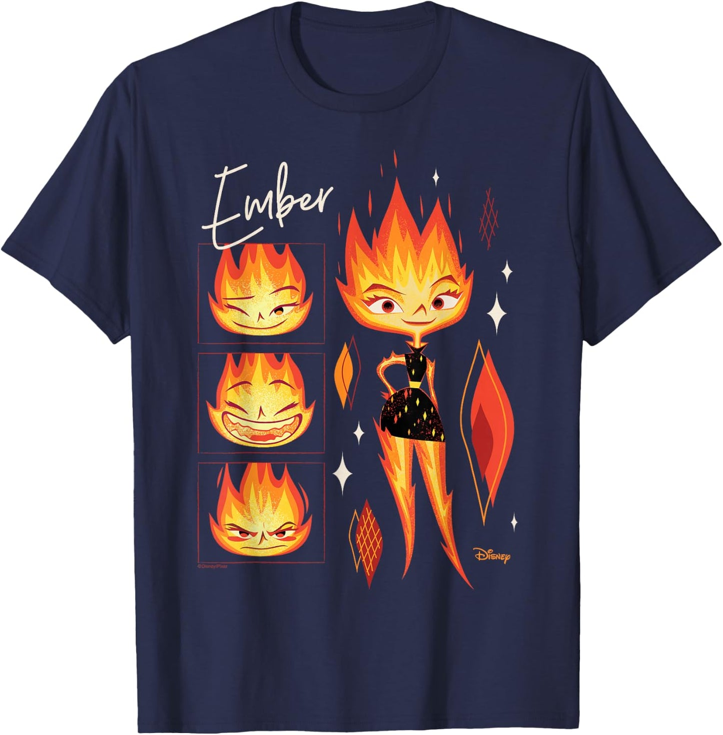 Elemental - Ember T-Shirt - T-Shirt | Navy