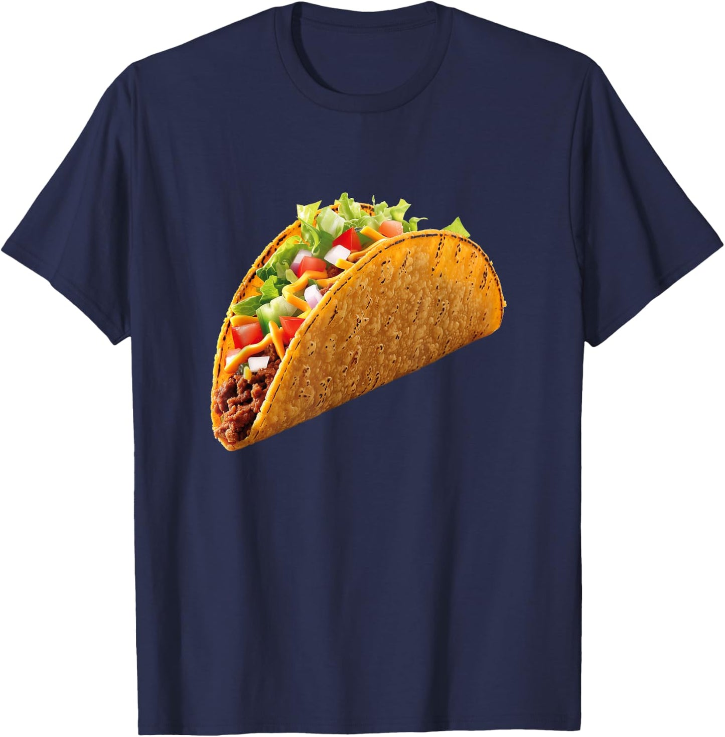 Taco Mexico Mexican Food Funny Halloween Costume Graphic. T-Shirt - T-Shirt | Navy