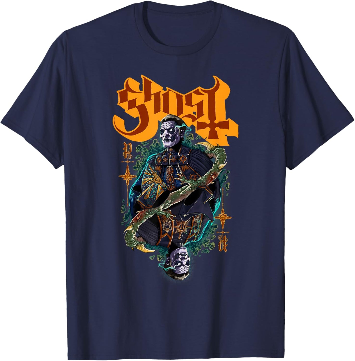 Ghost – Duality T-Shirt - T-Shirt | Navy