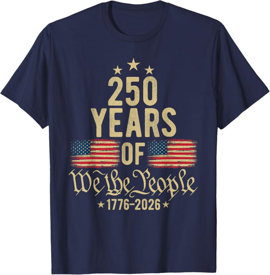 250th Anniversary T-Shirt - T-Shirt | Navy