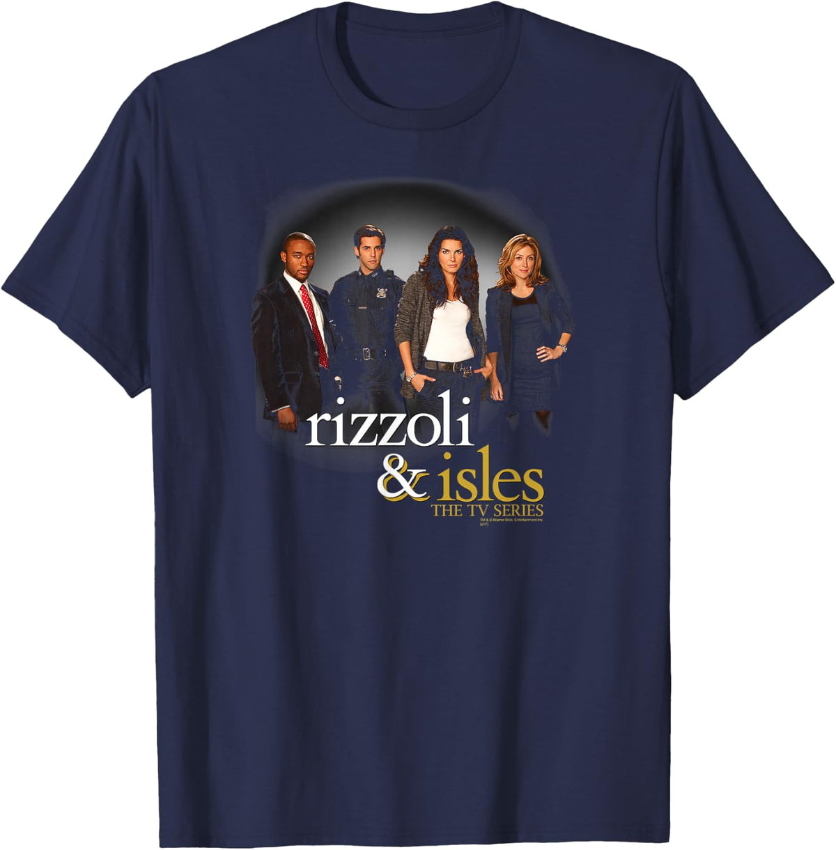 Rizzoli & Isles Cast T-Shirt - T-Shirt | Navy