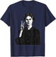Emily Dickinson Showing The Peace Sign T-Shirt - T-Shirt | Navy