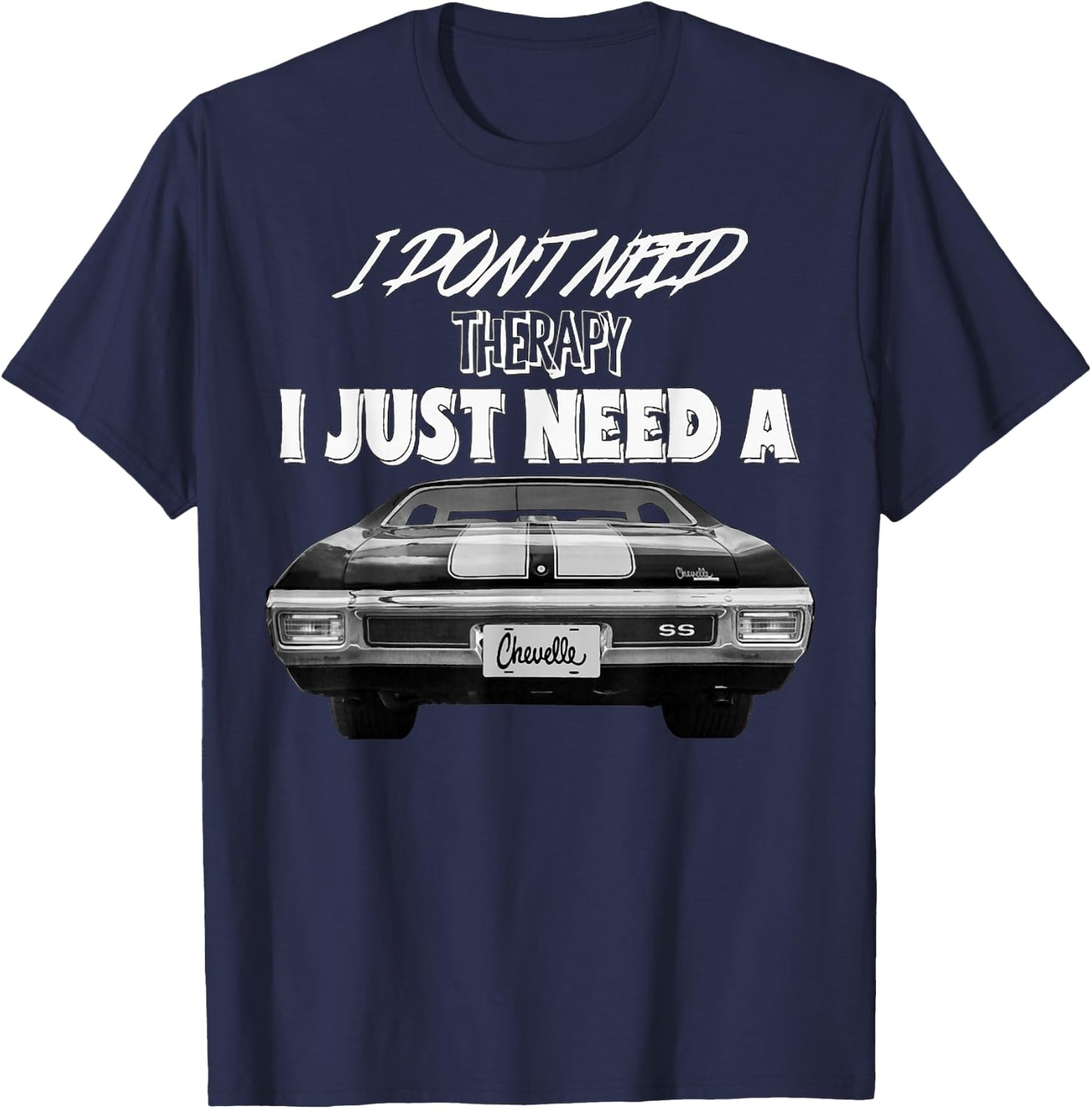 1970 64 65 66 67 68 69 71 72 Chevelle Chevys SS Muscle Car T-Shirt - T-Shirt | Navy