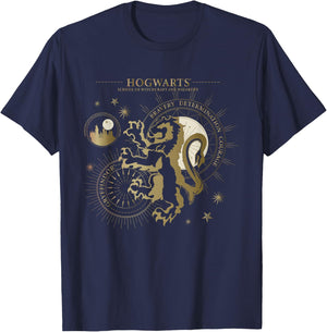 Harry Potter Bravery, Deterimation, Courange, Gryffindor T-Shirt - T-Shirt | Navy