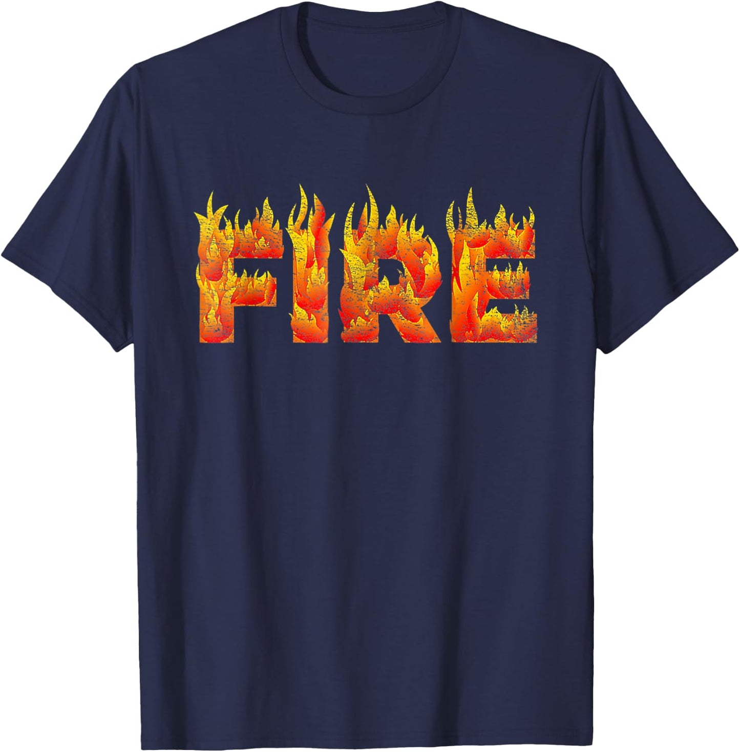 Funny Women Fire and Ice Costume Halloween Family Matching T-Shirt - T-Shirt | Navy