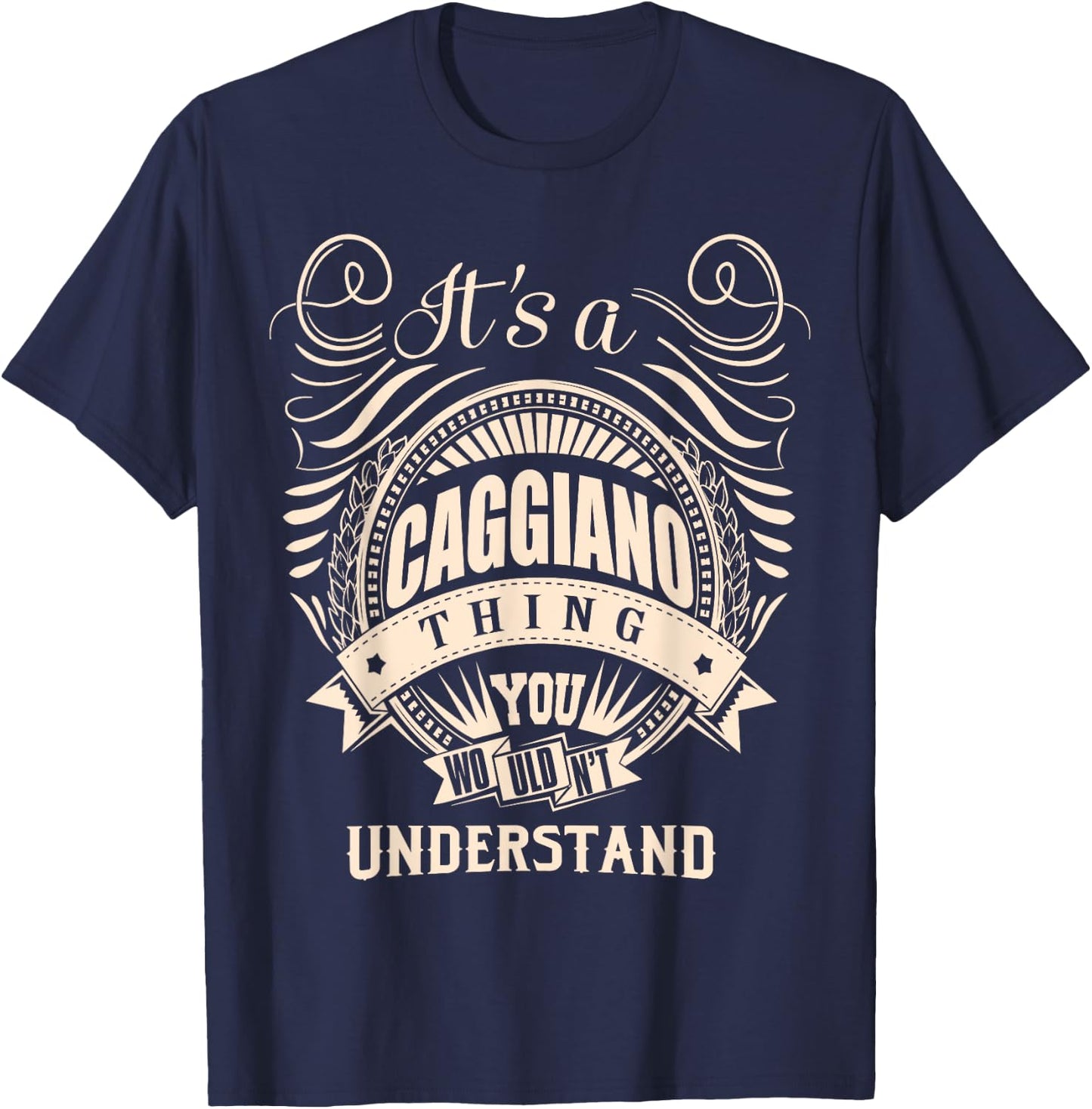 It is a CAGGIANO Thing T-Shirt - T-Shirt | Navy
