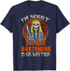 The Nice Bartender Funny Scary Skeleton Bearding Halloween T-Shirt - T-Shirt | Navy