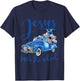 Jesus take the wheel Trucker Christian Religious T-Shirt - T-Shirt | Navy